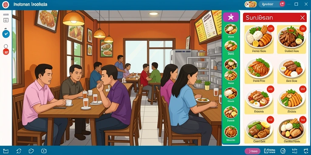 Tampilan antarmuka yang modern dan user-friendly.