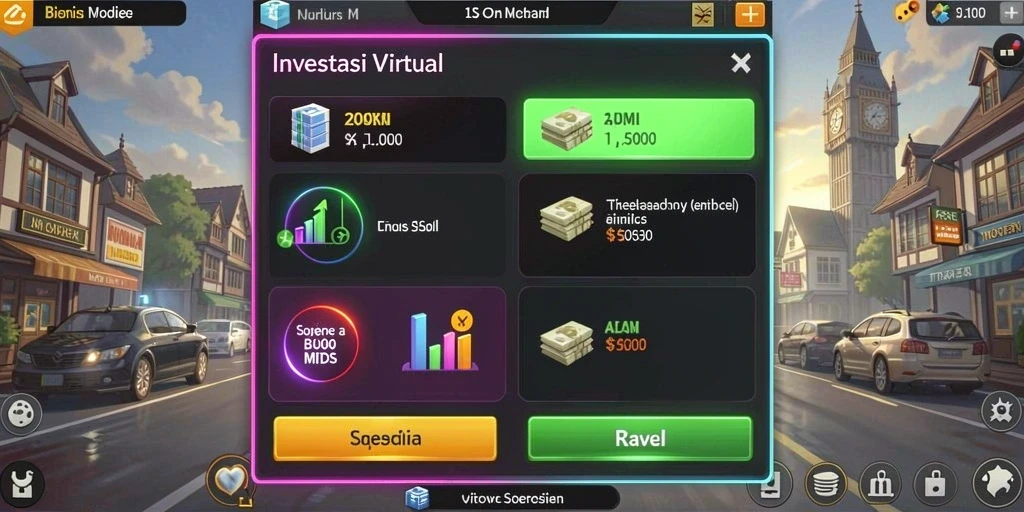 Tangkapan layar menampilkan grafis game yang indah.