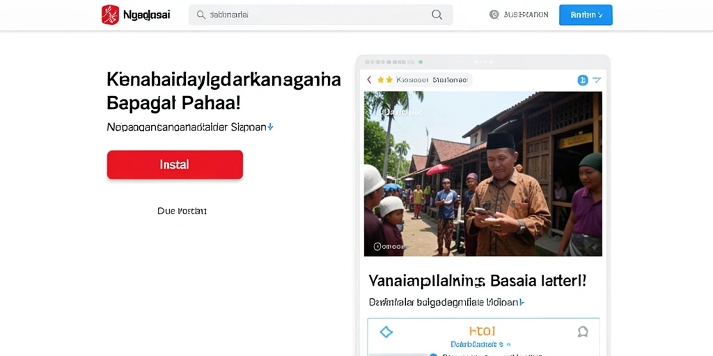 Tangkapan layar pertama menunjukkan gameplay yang seru.