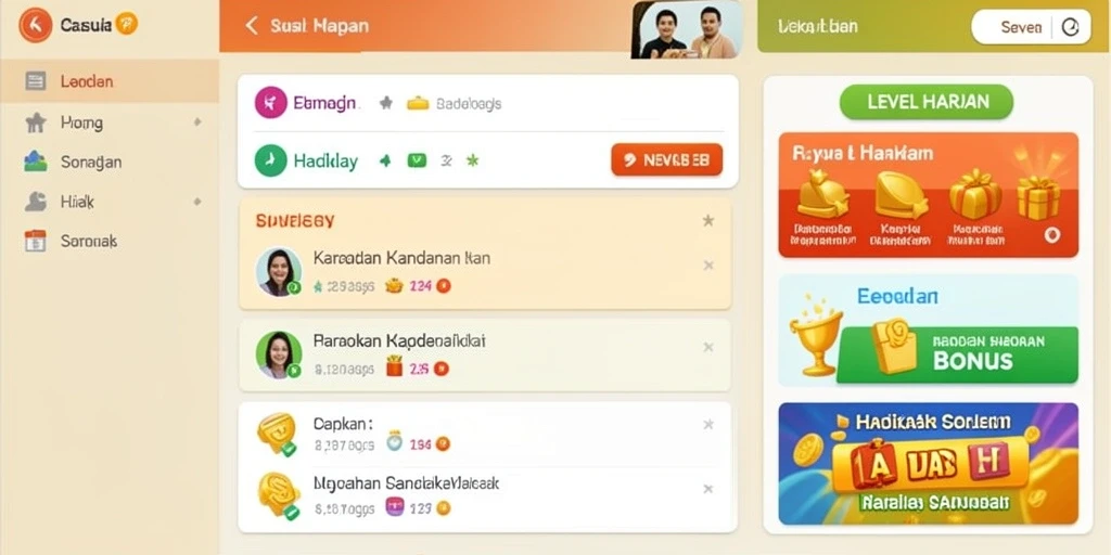 Tangkapan layar dari karakter utama dalam aksi.