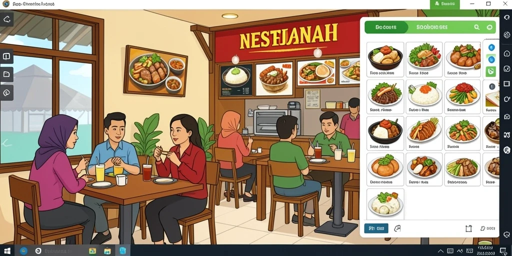 Tampilan antarmuka yang ramah pengguna dan intuitif.