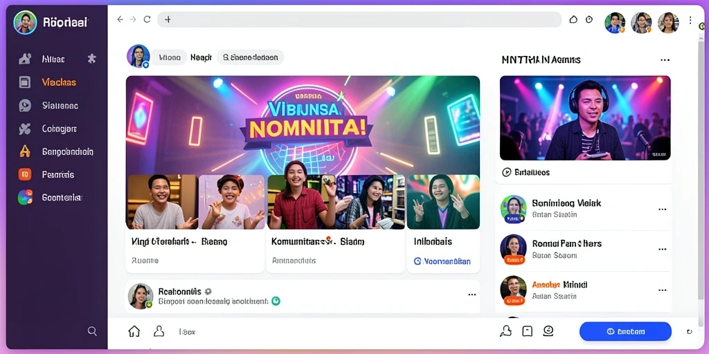 Tampilan antarmuka yang menarik dan mudah dinavigasi.