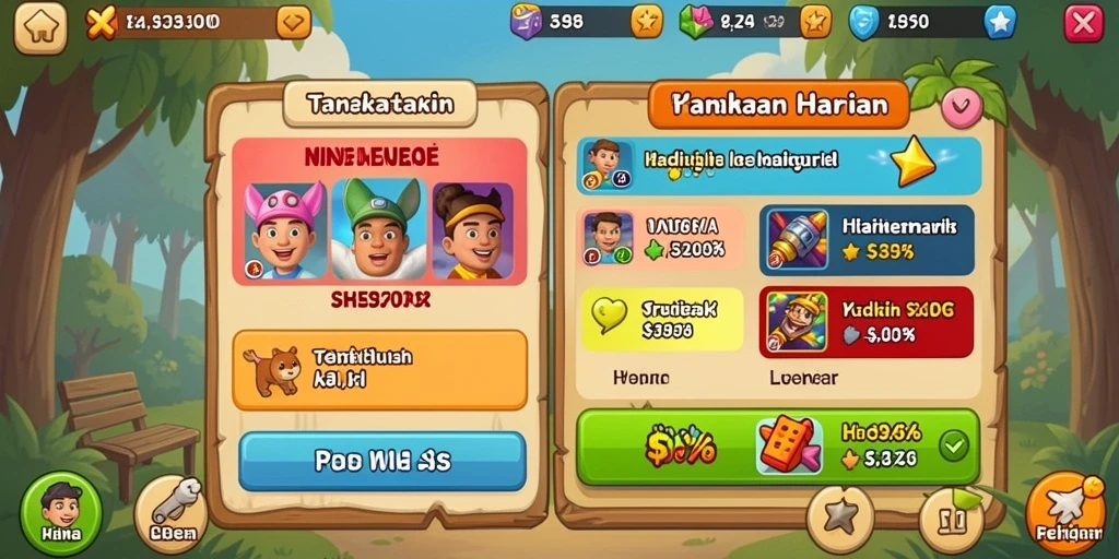 Tampilan antarmuka yang user-friendly dan menarik.