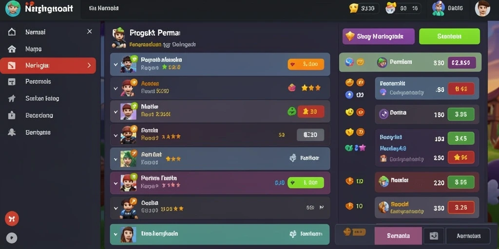 Tampilan menarik dari antarmuka SPIN707 yang mudah digunakan.