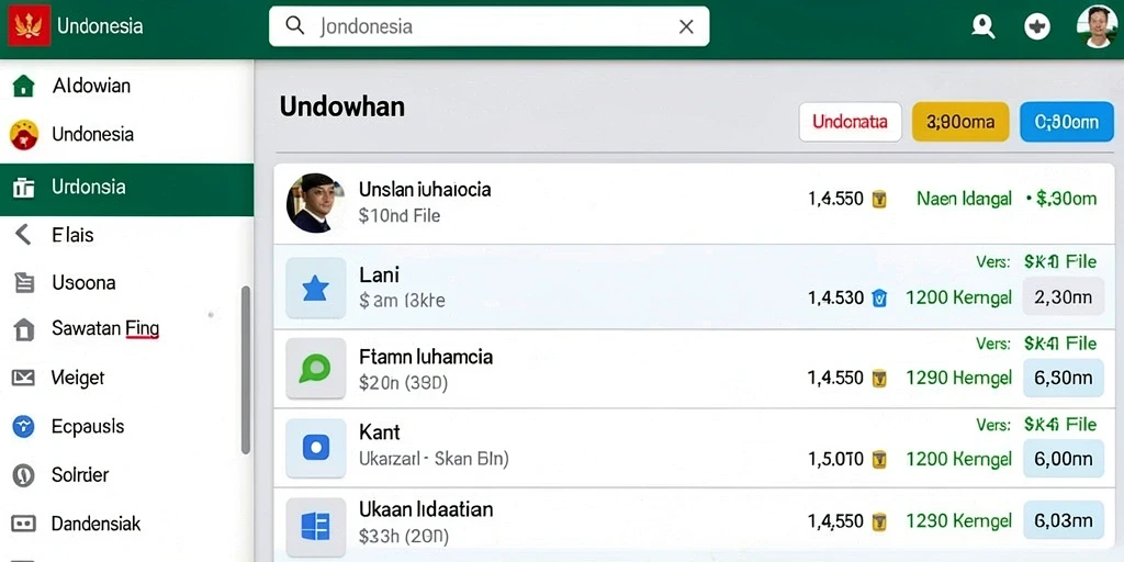 Tampilan antarmuka yang mudah digunakan dan menarik.