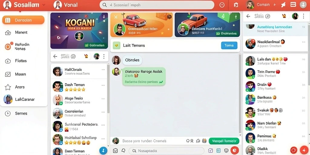 Antarmuka pengguna yang intuitif dan menarik.